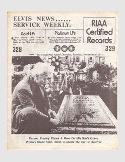 Elvis News Service Weekly Issue No. 328 - 356