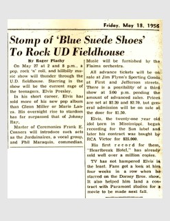 University of Dayton School Paper - May 18 1956
