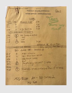 Joseph Lilley's Notes - March 21 1961 - Thanks to David English