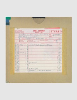 Tape Legend - November 8 1960 (Thanks to Follow That Dream)